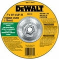 thumbnail image 2 of DeWalt T27 Depressed Center Wheel, 7x1/4x5/8"-11, C24R Grit, 10/PK (115-DW4759), 2 of 2