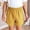 Yellow, variant on Tranfacy Toddler Summer Shorts Solid Loose Daily Half Pants