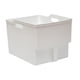 thumbnail image 2 of Cesta organizadora de cocina con asa, cesta de almacenamiento extraíble para organizar el almacenamiento Blanco Grande, 2 of 9