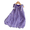 Purple, variant on LYMAYTER Girls Glitter Mesh Princess Dress for 1-7Y Toddler Sleeveless Shoulder Bow Sequin Tulle Tutu Party Dress