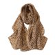 thumbnail image 1 of Minnieouse Bufanda de gasa que no se desprende para mujer brillo y textura de alta gama fiestas chal bufanda mujer Accesorios de disfraces Caqui, 1 of 6