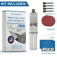 thumbnail image 4 of Quartz Countertop Chip Repair Kit. Marble and Granite Repair Kit.(Transparent) - Quickly Repair Countertop Chips and Cracks & Scratches. for Quartz, Granite, Marble and Other Natural Stone S, 4 of 4