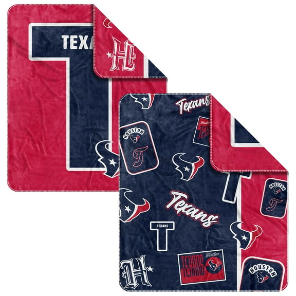 Houston Texans 50- x 60- Dream Weave Throw Blanket