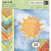 K&Company Happy Trails Double-Sided Specialty Paper Pad, 12" x 12", 28 Sheets