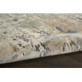 thumbnail image 6 of Nourison Concerto Abstract Beige Grey 3' x 5' Oval Area Rug (3x5), 6 of 8