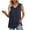 Navy#2, variant on Homenesgenics Tank Tops for Women Women Fashion Summer Sexy Sleeveless Solid Color Light Loose Ventilation T-Shirt Plus Size under $5
