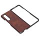 thumbnail image 5 of Funda de cuero para teléfono con patrón de negocios, cubierta a prueba de golpes para teléfono Samsung Galaxy Z Fold 3, 5 of 8