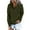 Army Green, variant on QUYUON Womens Pullover Hoodies Tops Casual Button-Down Long Sleeve Sweatshirts with Pocket Solid Color Soft Lightweight Drawstring Hooded Sweatshirts Winter Clothes Yellow XL