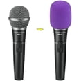 thumbnail image 4 of HUGFEGWE 5Pcs Microphone Cover Sponge Foam Mic Cover Handheld Microphone Windscreen Shield Protection Micro Foam Filter Purple for KTV Broadcasting U2536-17937, 4 of 8
