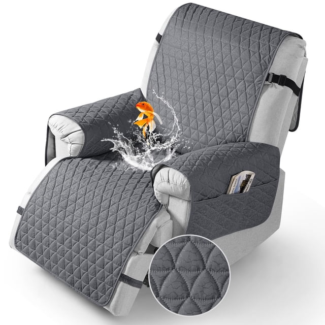 Funda reclinable TAOCOCO 100% impermeable gris oscuro