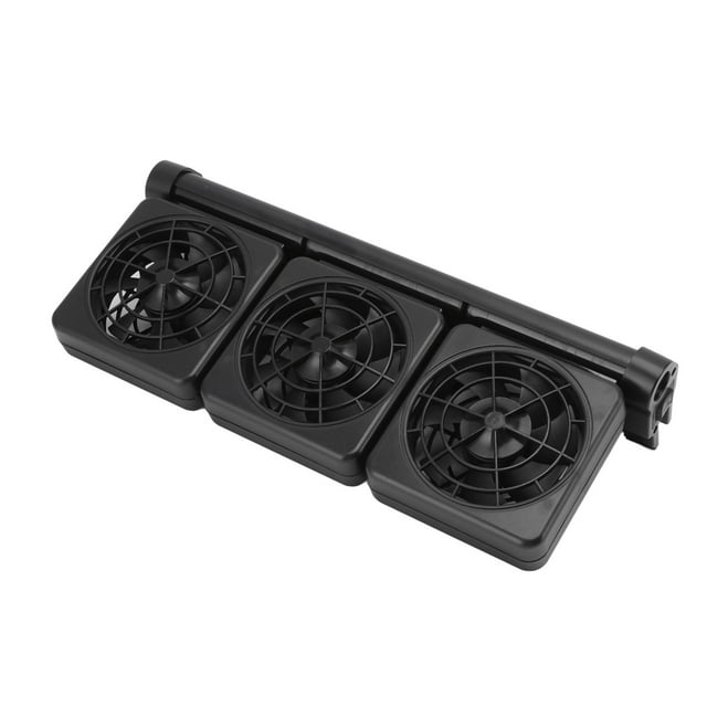 Ventilateur de Refroidissement de Refroidisseurs d'Aquarium, Nous Plug 100-240V Ventilateur de Refroidissement de Réservoir de Poisson Mini pour Aquarium 3 Ventilateur