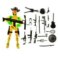 thumbnail image 1 of 13 Action Figure, 13 Action Figure 3D Printed Multi-Jointed Movable, Dummy 13 Action Figure, Creative Decompression Action Doll Set Assembly Model Ornament, Yellow, 1 of 2