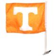 thumbnail image 4 of Rico Industries Tennessee College Double Sided Car Flag - 16" x 19" - Strong Pole that Hooks Onto Car/Truck/Automobile, 4 of 5
