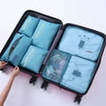 thumbnail image 2 of GUANGHONG Travel Clothing Sorting and Storage Bag Portable Large Capacity Luggage Classification 7 Piece Storage Bag Closet Storage Bags Suction, 2 of 5