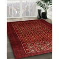 thumbnail image 2 of Ahgly Company Indoor Rectangle Traditional Red Persian Area Rugs, 4' x 6', 2 of 6