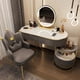 thumbnail image 4 of Drawer Chair Toilet Dressing Table Shelf Container Dressing Table Makeup Vanity Living Room Penteadeira De Maquiagem Bedroom Set My Lux Decor Round, 4 of 28