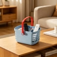 thumbnail image 4 of Ohmyroo Handheld Shower Basket 9.6x6.1 Inch Plastic Toiletries Storage Caddy Bathroom Vanity Organizer, 4 of 7