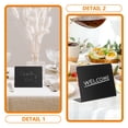 thumbnail image 3 of unbranded 12Ud Multifunctional Blackboards Black PVC Desktop Price Boards for Food Labels, 3 of 8