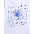 thumbnail image 3 of Wonder Nation Girls Pasta Club Graphic Tank Top, 2-Pack, Sizes 4-16 Plus, 3 of 3