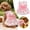 Pink, variant on Dog Dress,1PC Dog Dresses with Cute Bowknot,Summer Dogs Clothes Pet Princess Dresses for Chihuahua Yorkies Puppies Cat Outfit