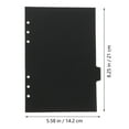 thumbnail image 4 of 14Pcs Convenient Binder Dividers Daily Use Notebook Dividers Household Binder Tabs, 4 of 6