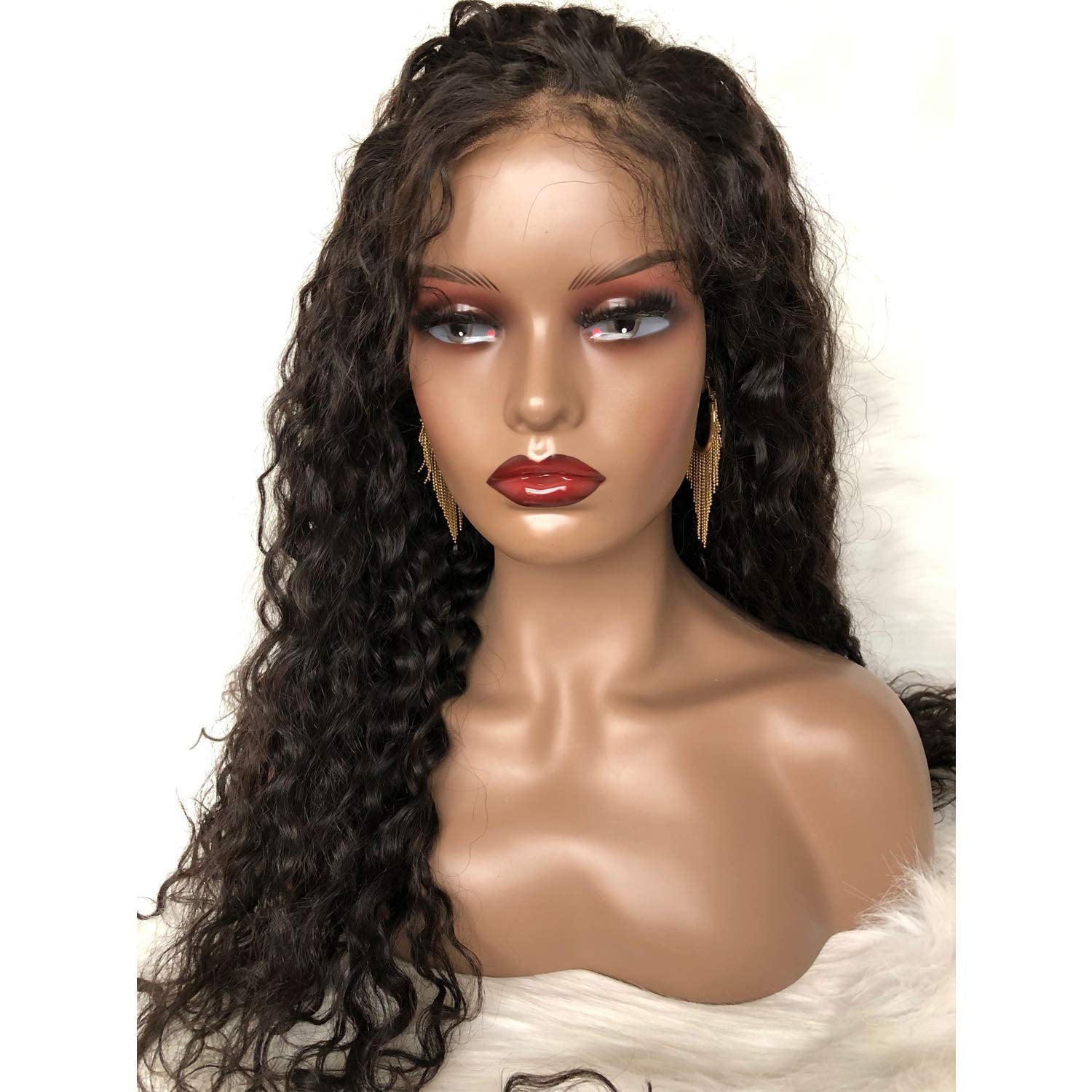 Realistic Wig Mannequin With Shoulders With Long Neck Bust For Wig Display  USA Warehouse From Forulucky, $46.24