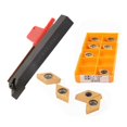 thumbnail image 3 of SDJCR1212H11External Turning Tool Holder CNC CuttingTools +10P DCMT11T304 UE6020, 3 of 8