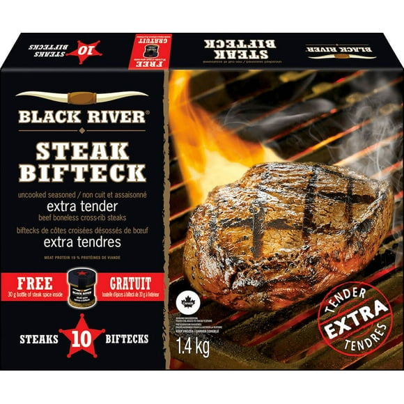 Black River Steak, 10 steaks,1.4 kg