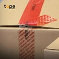thumbnail image 4 of TETR4 Tamper Evident Tape Red Surface Printed - 1/2 inch x 55 yds. for Tamper Proof High Security Applications When Sealing Boxes, Envelopes, or Cards, 4 of 5