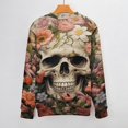 thumbnail image 3 of Gothic Skull Lover Neck Sweater, 3 of 6