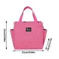 thumbnail image 5 of Lunch Bag BRIVILAS Lunch Box Reusable Bag Cooler Lunch Box For Office School Picnic, 5 of 5