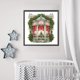 thumbnail image 5 of Kit de pintura de diamante con forma especial parcial 5D DIY Kit de patio de Navidad 30x30cm, 5 of 9