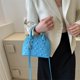 thumbnail image 3 of Bolso de mano para mujer, Bolso de cuero PU, Bolso de mano elegante Simple, bandolera (azul), 3 of 6