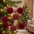 thumbnail image 6 of YingYouFu Christmas Ball Ornaments Set, 24PC Shatterproof Christmas Tree Decorations Ball Ornaments , Elegant Hanging Ornaments for Xmas Trees Party Holiday Decor Gift, 6 of 6