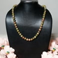 thumbnail image 5 of Tibetan Silver Women's Strand Necklace Jasper Gemstone Beaded Jewelry Gifts for Her 18.5", 5 of 7