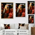 thumbnail image 4 of Designart "Parrot'S Serenading In A Tropical Setting" Parrot Floater Framed Wall Decor, 4 of 5
