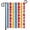 D, variant on XaaKee Garden Flags, American Flag Motif With Blue Forget-Me-Nots Yard Flag, Double-Sided High-Quality White Linen Small Garden Flags, Rustic Elegance For Outdoor Patio Decor, 12x18Inch