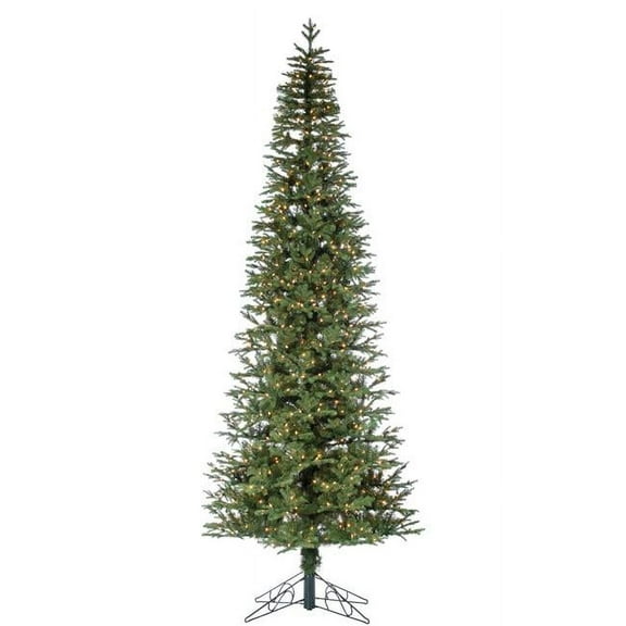 10 ft. Pre Lit Clear Incandescent Natural Cut Narrow Jackson Pine