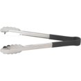 thumbnail image 2 of 10in Stainless steel food clip, cake clip, baking bread clip, steak clip, barbecue clip, kitchen tool（Black）, 2 of 5
