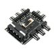 thumbnail image 1 of Computadora 8 vías Splitter Ventilador de enfriamiento Hub 4pin SATA Adaptador de toma de corriente Controlador de velocidad de 3 niveles Inevent PJ6940-01, 1 of 7