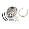 thumbnail image 2 of Kit de tapa de cadena Kit de cubierta de cadena de distribución cromada apto para SB Chevy 327 350 3 Tomshoo Kit de tapa de cadena, 2 of 7