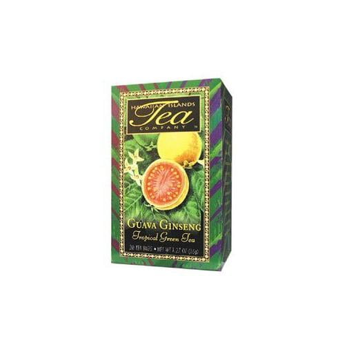 Hawaiian Islands Tea Company Guava Ginseng Tea - 20ct