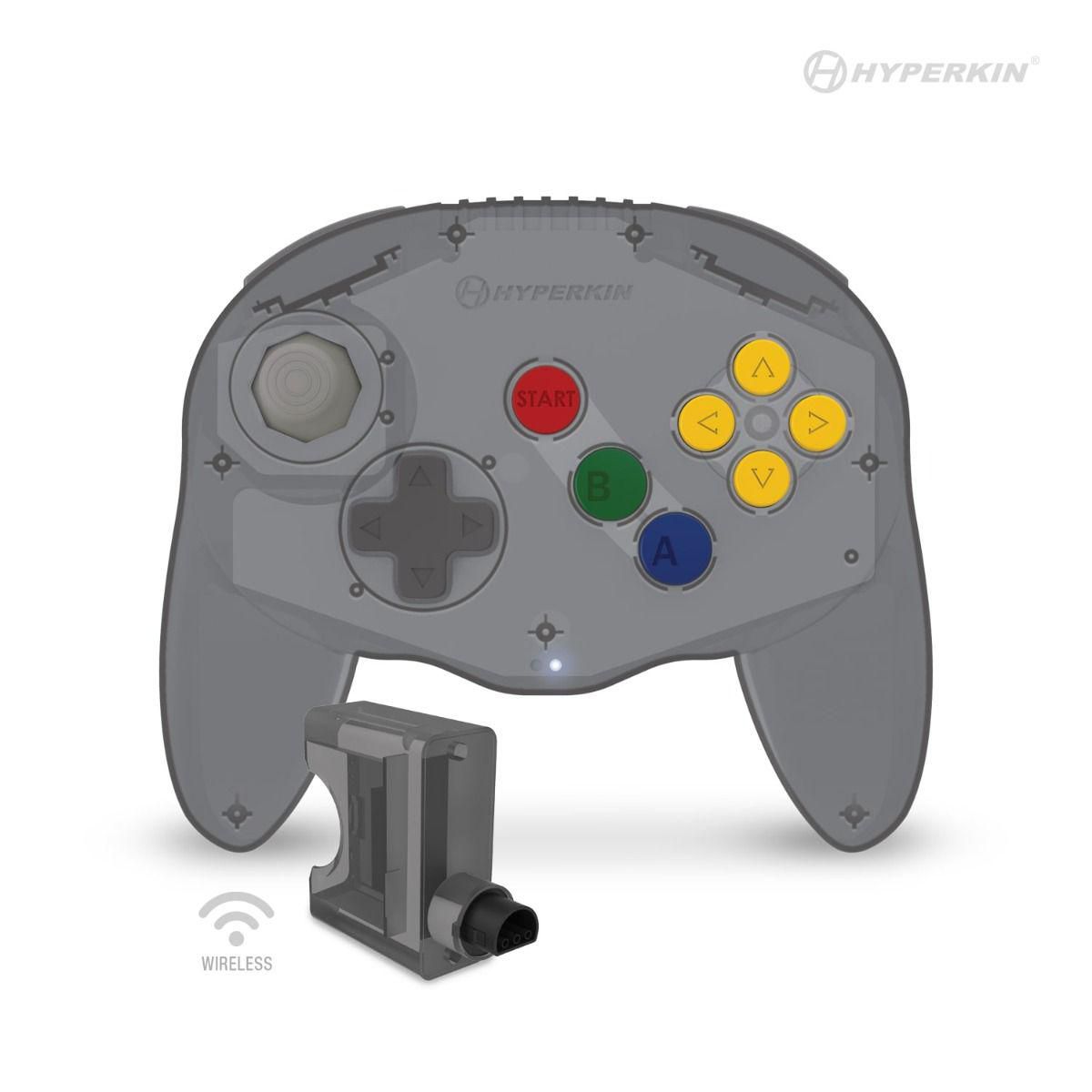Hyperkin Admiral Premium Bluetooth Controller for N64® (Space Black)
