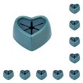thumbnail image 2 of Cateissary Toallero Cocina Montaje en pared Estante Soporte Baño Almacenamiento Delantal Colgador Pegajoso Clip antideslizante Organizador Azul 10Conjunto, 2 of 6
