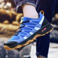 thumbnail image 4 of Zapatillas de deporte para hombre Zapatillas deportivas de malla transpirable Zapatos de senderismo ligeros, 4 of 9