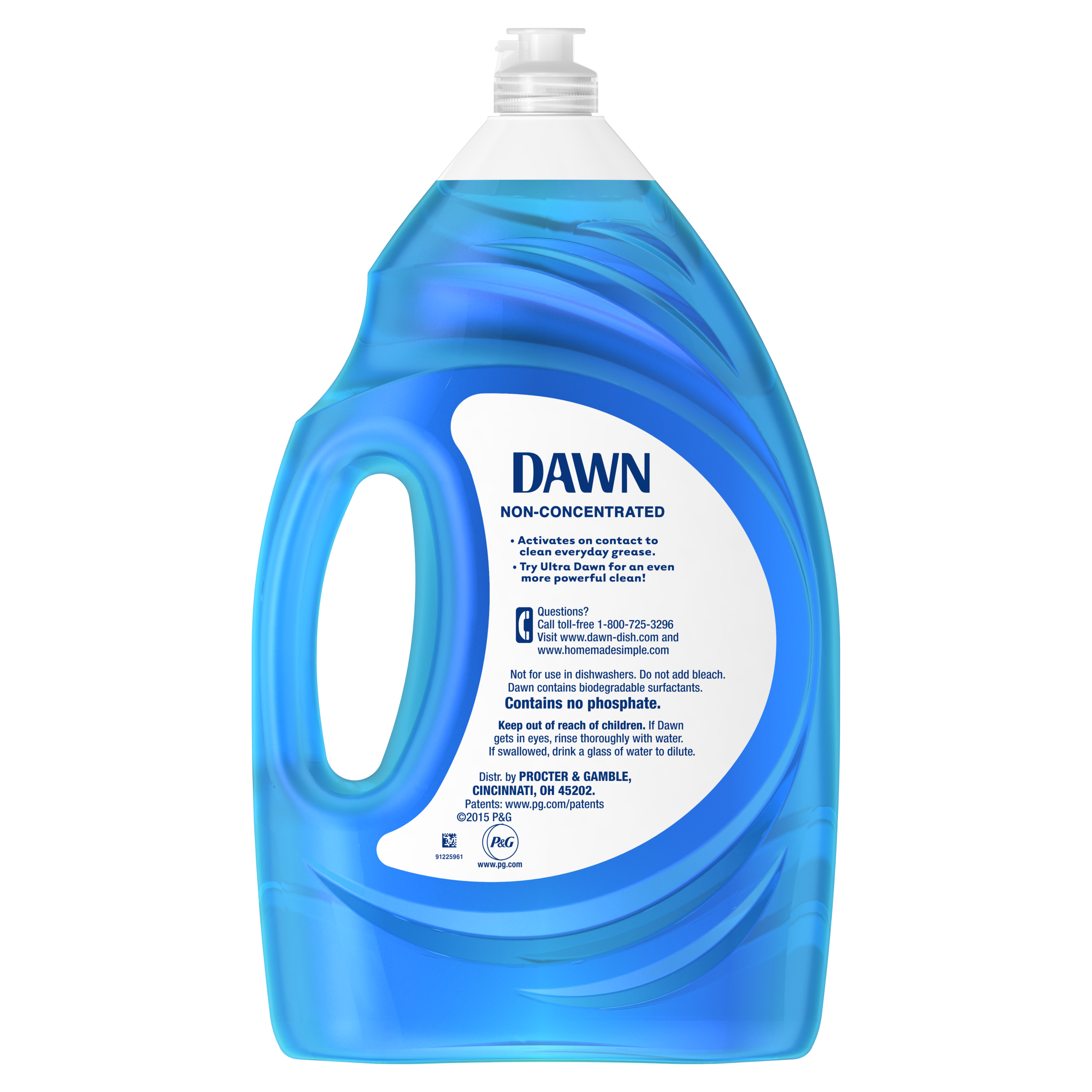 Dawn Simply Clean Dishwashing Liquid Dish Soap, Original Scent, 56 fl oz - image 2 of 5