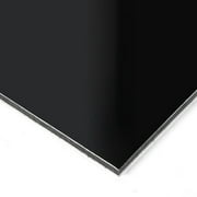Falken Design Aluminum Composite Black 24 in. x 24 in. x 1/8 in.