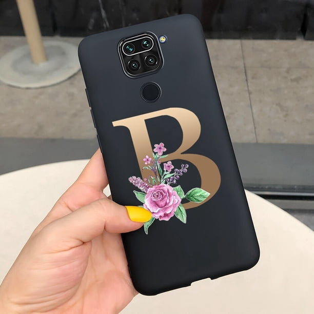 Para Xiaomi Redmi Note 9 Case Note9s Soft TPU Cute Letters Phone Case para Xiaomi Redmi Note 9 Pro Case Note 9S Note9 S Contraportada Tan Jianjun unisex