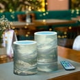 thumbnail image 3 of Yayeee Flameless Candles with Remote Flickering Battery Operated Multi Color Changing, Snow Mountains, 3 of 7