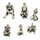 thumbnail image 3 of encantos para gatos a granel Paquete de 35 Colgantes de Plata para Perros Y para Joyería, Manualidades, Tarjetas, Vintage, Gargantilla, Collar, de Joye, 3 of 9